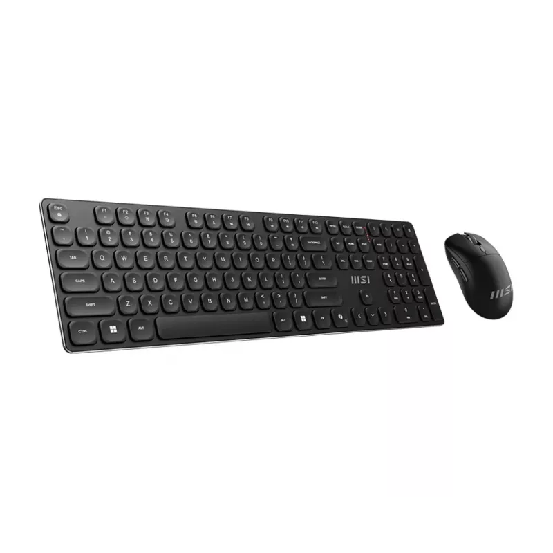 MSI FORGE K210 WIRELESS COMBO toetsenbord muis inclusief home/office USB zwart