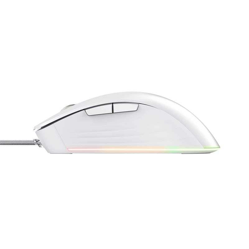 Trust GXT924W YBAR+ muis gaming rechtshandig USB Type-A optisch 25600 DPI