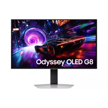Computermonitor Samsung S27FG814SU 27 inch 4K UHD OLED 2160×3840, 0,03 ms, 178° kijkhoek, VESA, in hoogte verstelbaar, metaalkleurig