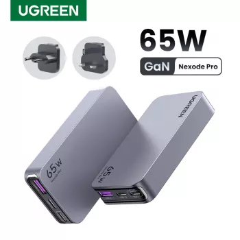 Indoor-oplader UGREEN Nexode Pro 65W GaN reisoplader