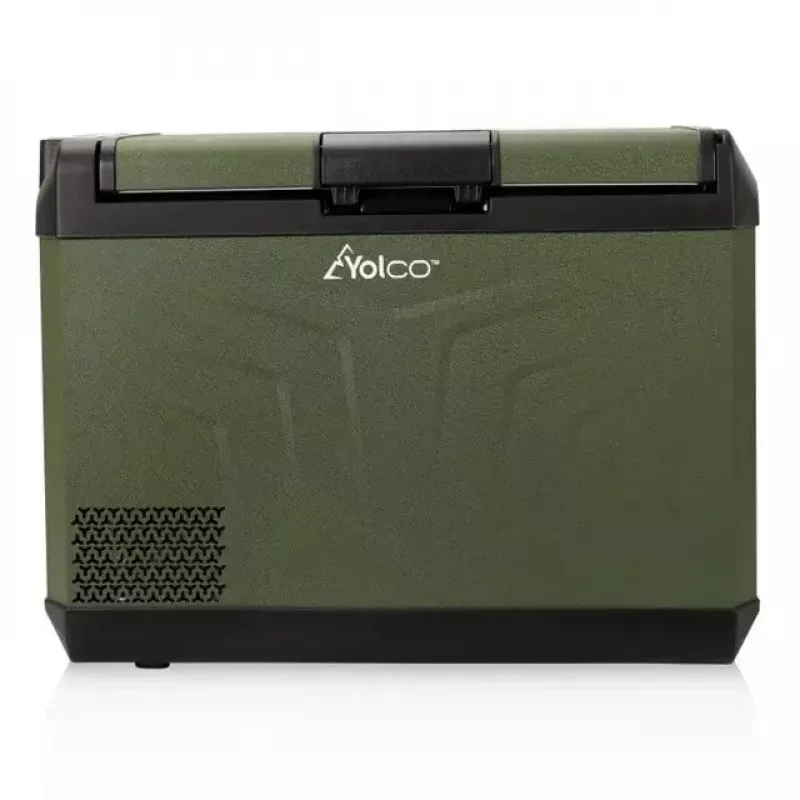Draagbare compressor-koelkast Yolco GCX47 groen 47L capaciteit energiezuinig