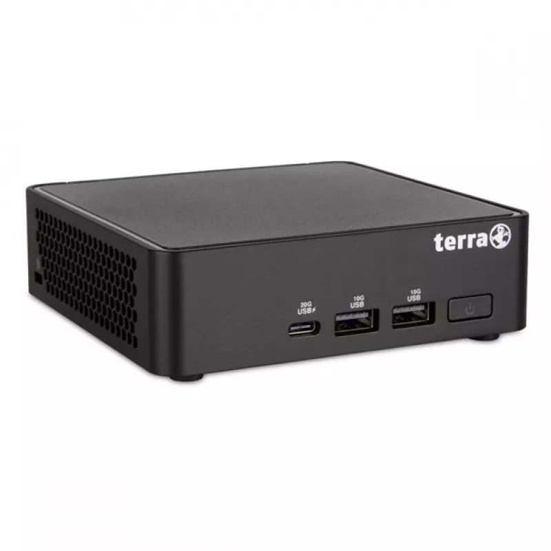 TERRA Micro 6000 SILENT GREENLINE Intel Core 5 120U 16 GB DDR5-SDRAM 500 GB SSD Windows 11 Pro micro-pc mini-pc zwart