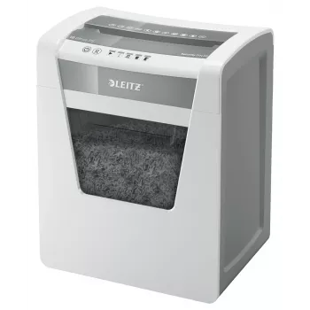 Leitz IQ Office papierversnipperaar Security P5, microsnede, 22,3 cm, 2 x 15 mm, 23 l, 250 vel, 55 dB