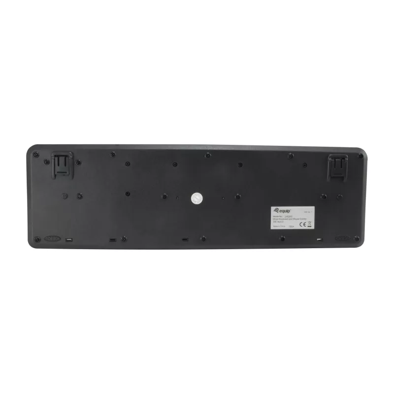 Equip 245201 toetsenbord muis inclusief kantoor USB QWERTY Spaans zwart