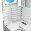 COUGAR pc midi-tower behuizing Airface FLO ARGB wit — 2x180mm voor, 1x120mm achter, ondersteunt 2,5 inch/3,5 inch HDD, 240×480×509 mm