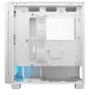 COUGAR pc midi-tower behuizing Airface FLO ARGB wit — 2x180mm voor, 1x120mm achter, ondersteunt 2,5 inch/3,5 inch HDD, 240×480×509 mm