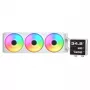 All-in-one CPU-vloeistofkoeler Cougar Poseidon Vistek Pro 360 – 120 mm ventilator, ARGB, wit