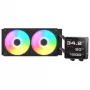All-in-one CPU-waterkoeling Cougar Poseidon Vistek Pro 240, ARGB, 120-mm-ventilator, 700–2500 RPM, zwart