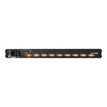 Rack-console Secomp CL5708MW 17,3 inch (43,9 cm) LCD 1920×1080, USB/PS/2 toetsenbord & muis, VGA, 1U, zwart
