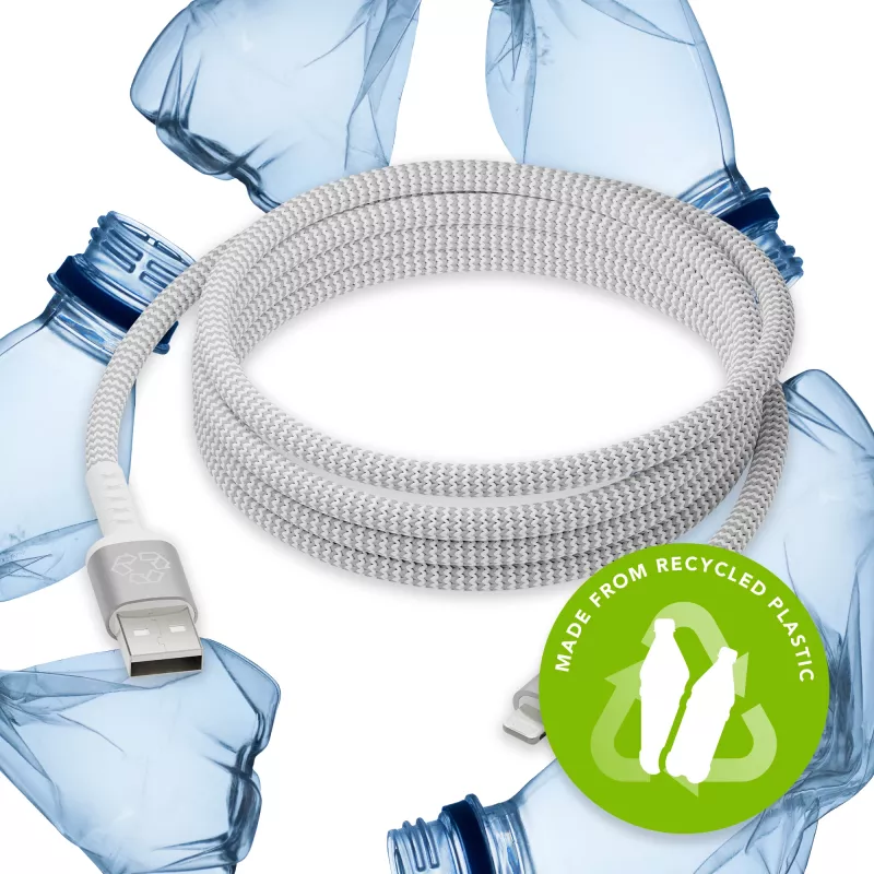 dbramante1928 re-charge Pro - BRD-kabel 2,5 m USB-A naar Lightning -W