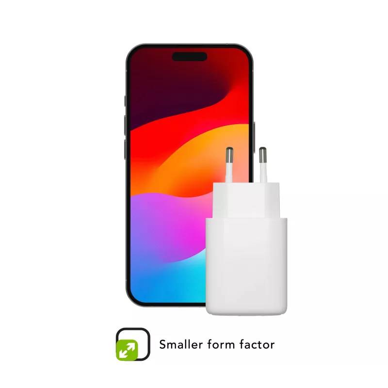 dbramante1928 re-charge Pro - EU wandlader 2x USB-C 20W - W