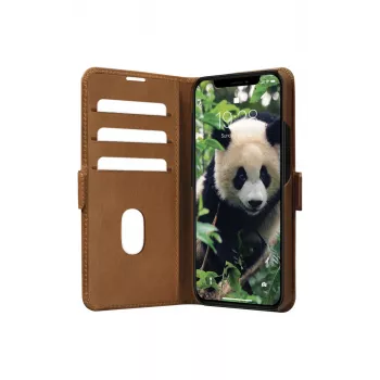 Wallet case dbramante1928 iPhone 14 Pro Max tan 3 kaartvakken