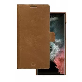 Folio hoes dbramante1928 Lynge voor Samsung Galaxy S22 Ultra, tan, ondersteunt schermen tot 17,3 cm (6,8 inch), tafelstandaard