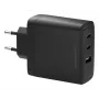 Oplader dbramante1928 re-charge IT EU W. oplader 2x USB-C 100W + 1x USB-A, binnen, AC, zwart