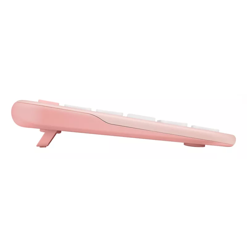 Draadloos ASUS Marshmallow KW100 75%-Bluetooth-toetsenbord — QWERTZ Duits, schaarschakelaars, roze