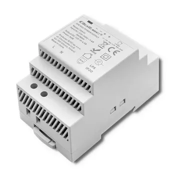 DIN-rail voeding QOLTEC 50920, eenfasig, voor industriële installaties