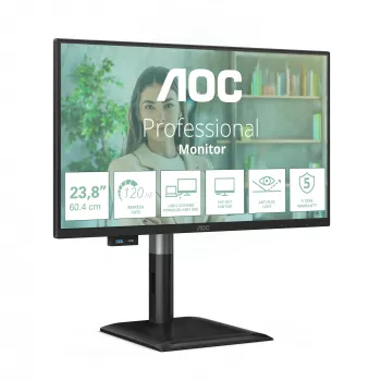 AOC 24P4CV computermonitor 60,5 cm (23,8 inch) 1920 x 1080 pixel Full HD LED zwart