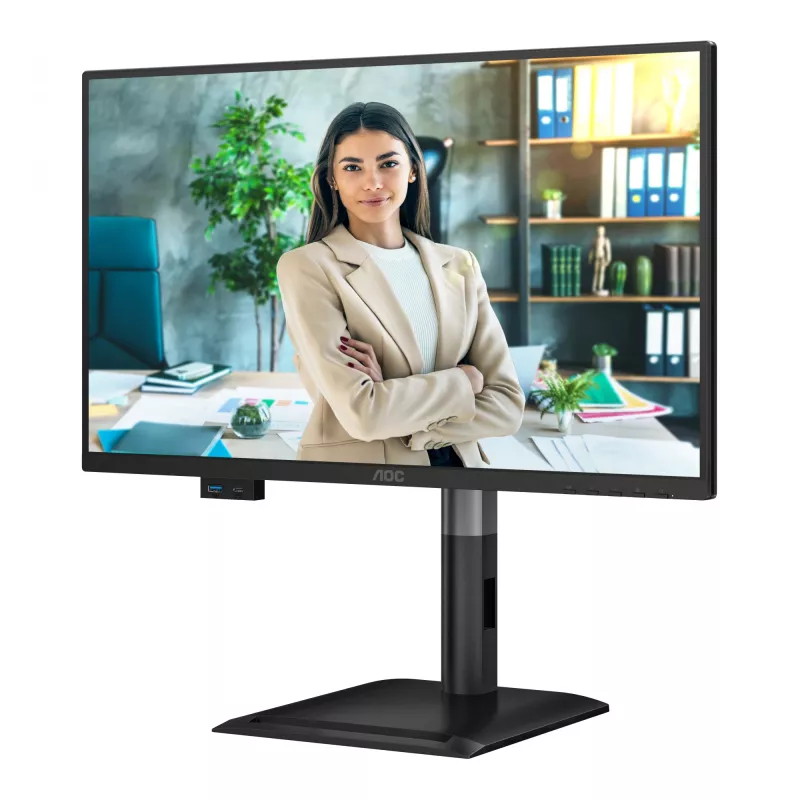 AOC 24P4CV computermonitor 60,5 cm (23,8 inch) 1920 x 1080 pixel Full HD LED zwart