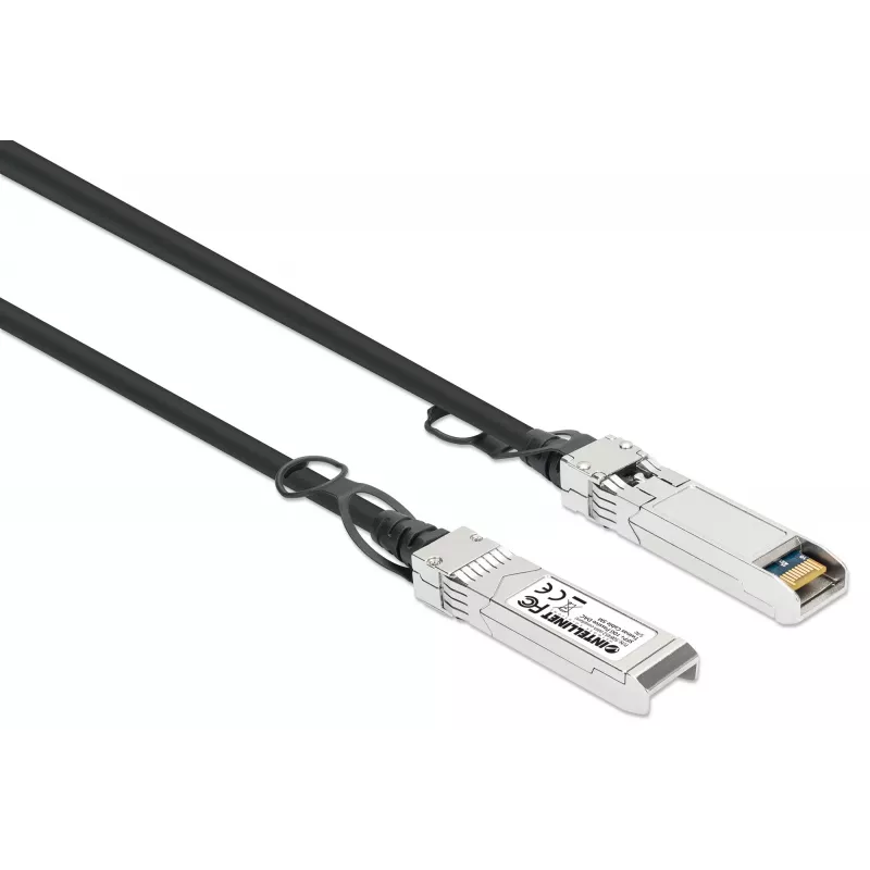 Intellinet 5m 10G SFP+ passieve Direct Attach Copper Twinax-kabel 24AWG MSA SFP-H10GB-CU4M compatibel