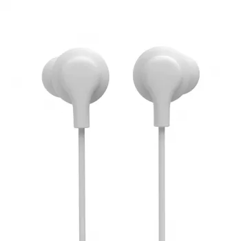 Hama Curly headset bedraad in-ear gesprekken/muziek USB Type-C wit