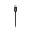Hama Curly headset bedraad in-ear gesprekken/muziek USB Type-C zwart