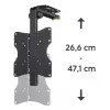 Hama 00220876 tv-wandbeugel/standaard 116,8 cm (46 inch) zwart