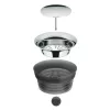 WMF 0617706040 kan 1 L zwart, transparant