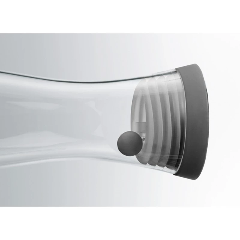 WMF 0617706040 kan 1 L zwart, transparant