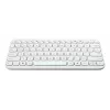 Draadloos Bluetooth-toetsenbord ASUS KW100 Marshmallow – 75%-layout, QWERTZ, schakelaars met schaarmechanisme, wit