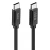 Hama Fabric USB-kabel USB 2.0 1,5 m USB C zwart