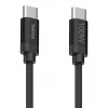 Hama Fabric USB-kabel USB 2.0 1,5 m USB C zwart