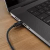 Hama Fabric USB-kabel USB 2.0 1,5 m USB C zwart