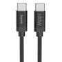Hama Fabric USB-kabel USB 2.0 3 m USB C zwart