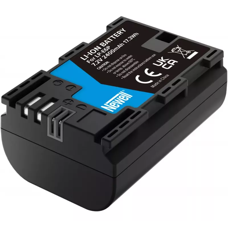 Batterij Newell LP-E6P voor Canon, 7,2V 2000mAh, oplaadbare camera-accu