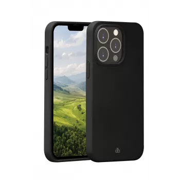dbramante1928 Costa Rica achterkant voor iPhone 14 Pro, siliconen, Night Black