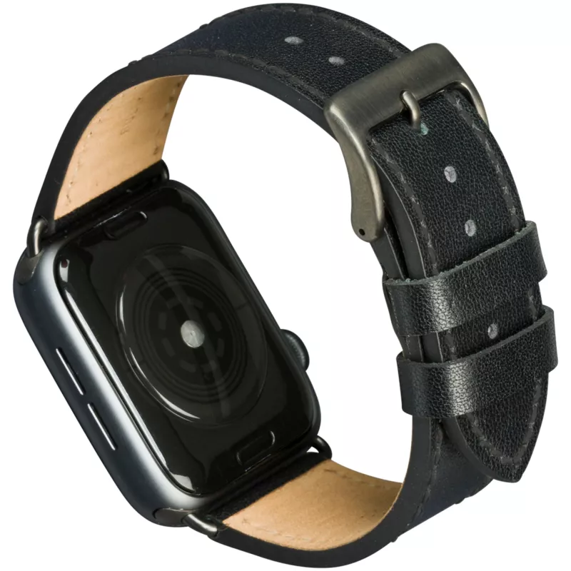 dbramante1928 Copenhagen - Watch strap 44mm - zwart/Space Grey