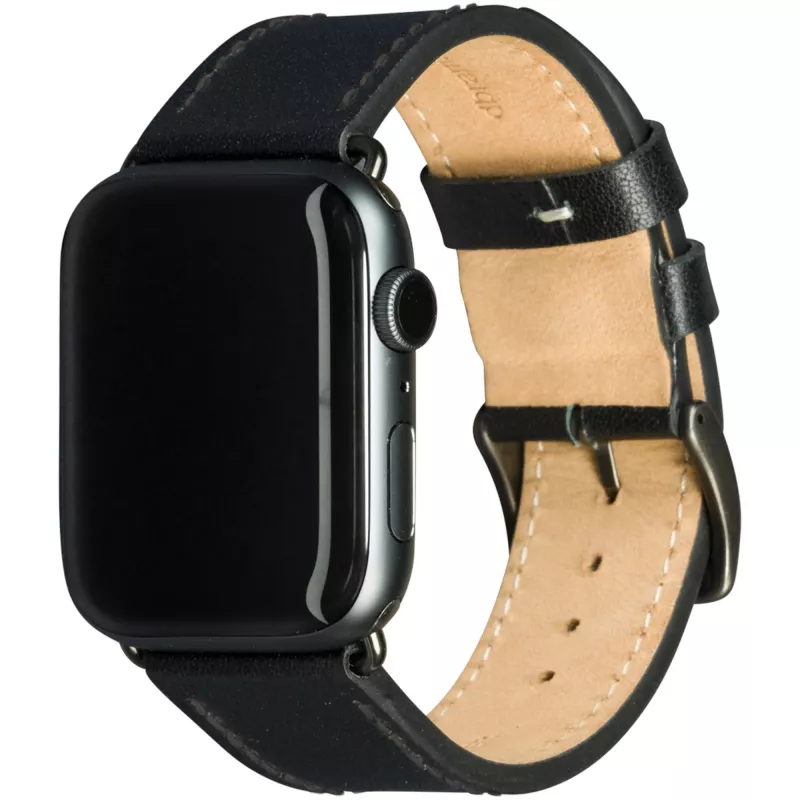 dbramante1928 Copenhagen - Watch strap 44mm - zwart/Space Grey