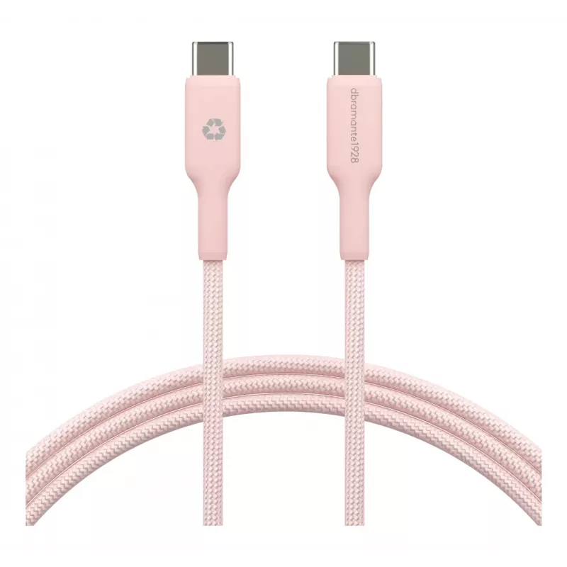 USB-C naar USB-C kabel dbramante1928 CB20CCPI7206 — 1,5 m, roze