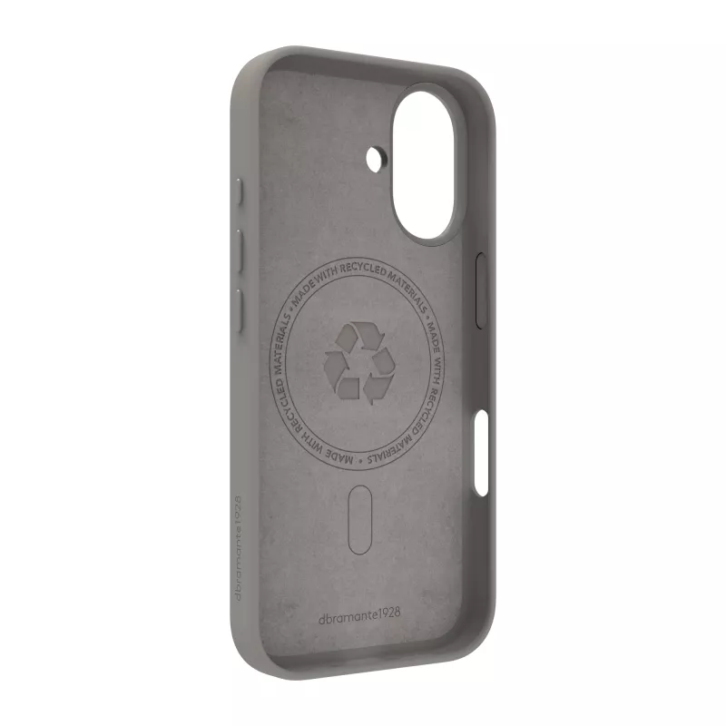Telefoonhoes dbramante1928 Roskilde MS ICON voor Apple iPhone 17, grijs, monochroom