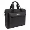 Manhattan London Laptoptas 12,5 inch, Top-Loader, Zwart, LOW COST, accessoirevak, schouderband (afneembaar), notebooktas, drie jaar garantie