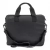 Manhattan London Laptoptas 12,5 inch, Top-Loader, Zwart, LOW COST, accessoirevak, schouderband (afneembaar), notebooktas, drie jaar garantie