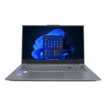 TERRA MOBILE 1717R Intel® Core™ i7 i7-1355U Laptop 43,9 cm (17,3 inch) Full HD 16 GB DDR4-SDRAM 1 TB SSD Wi-Fi 6 (802.11ax) Windows 11 Pro Duits Grijs