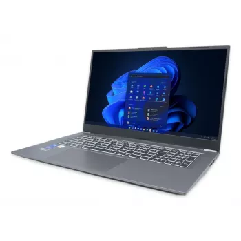 TERRA MOBILE 1717R Intel® Core™ i7 i7-1355U Laptop 43,9 cm (17,3 inch) Full HD 16 GB DDR4-SDRAM 1 TB SSD Wi-Fi 6 (802.11ax) Windows 11 Pro Duits Grijs