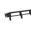Equip 19-inch rackmontage-kabelmanagementpaneel, Zwart