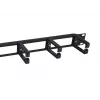Equip 19-inch rackmontage-kabelmanagementpaneel, Zwart
