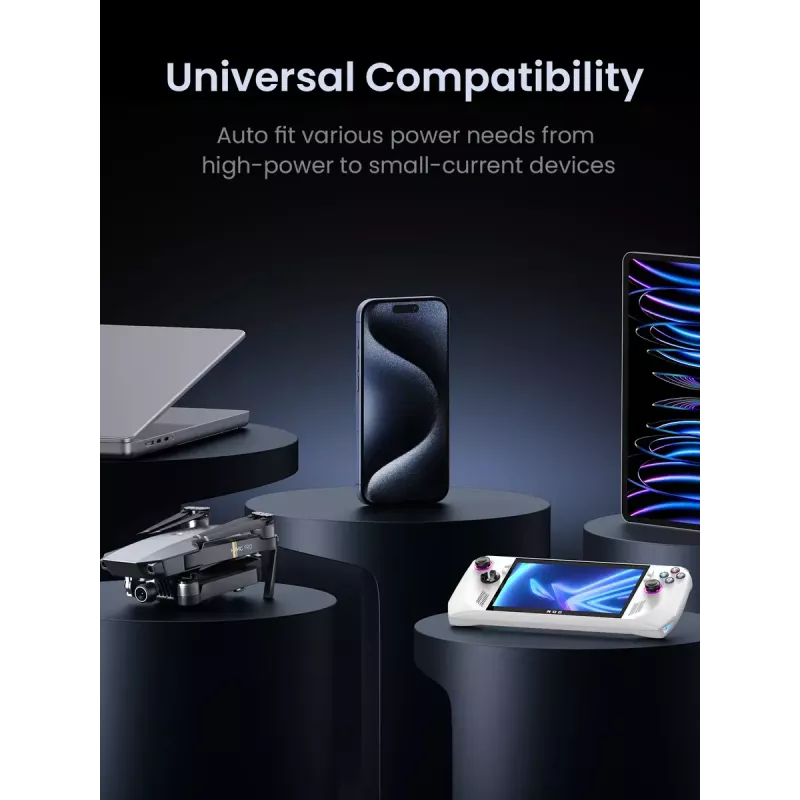 Ugreen Nexode Powerbank 48000 mAh Lithium Grijs