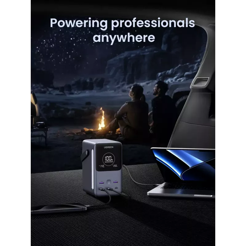 Ugreen Nexode Powerbank 48000 mAh Lithium Grijs