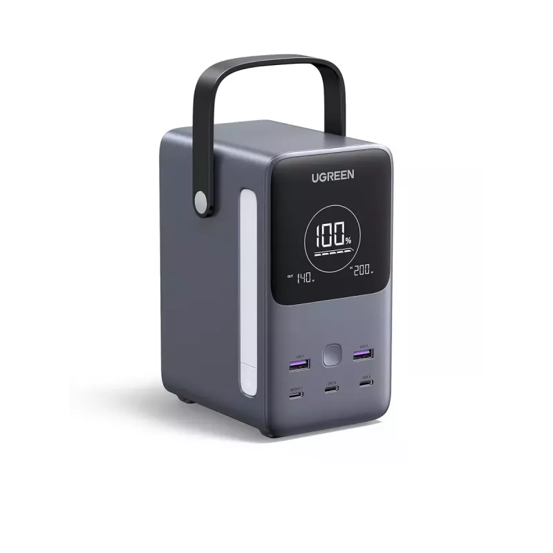 Ugreen Nexode Powerbank 48000 mAh Lithium Grijs