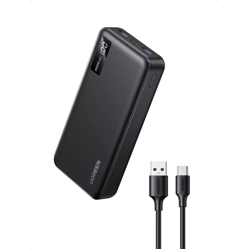 Ugreen 25683 Powerbank 20000 mAh zwart