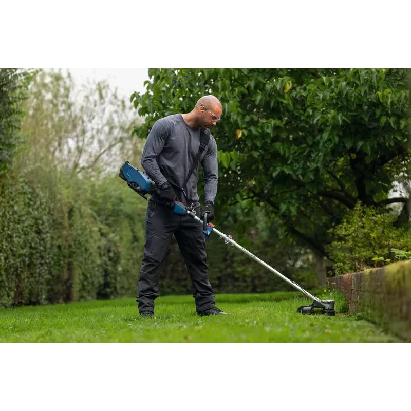 Bosch 0 600 8D0 200 bosmaaier/grastrimmer 40 cm accu zwart, blauw